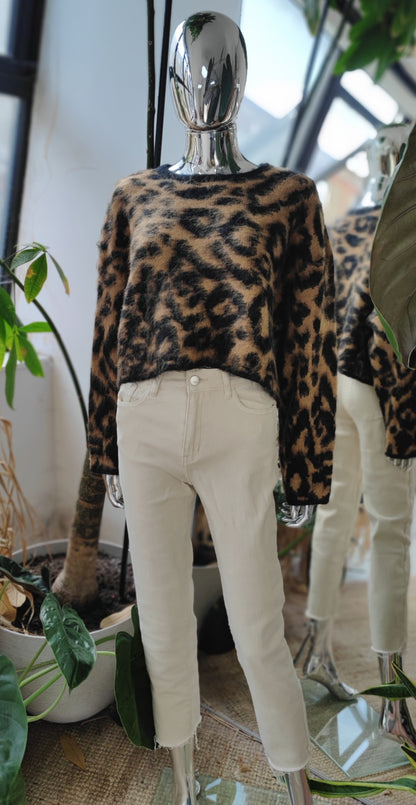 186 ANIMAL PRINT JUMPER