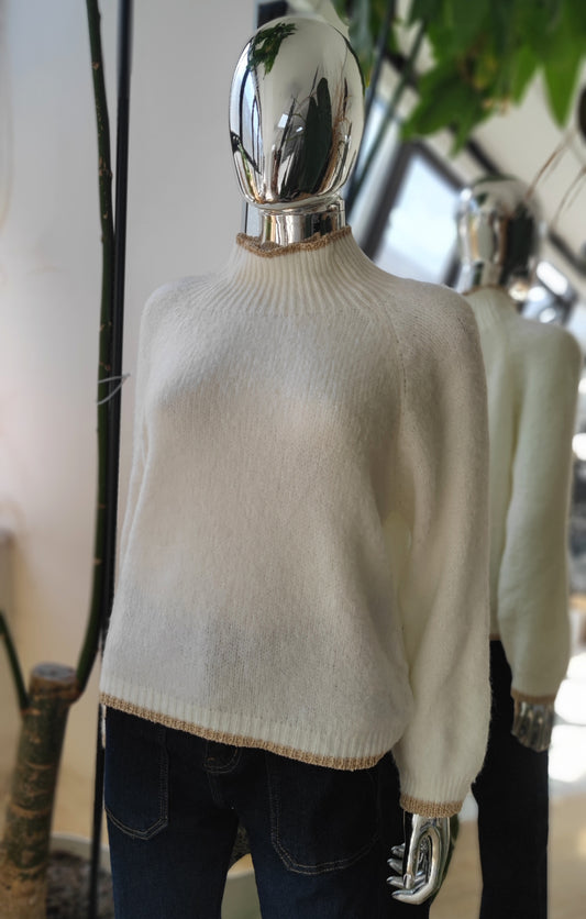 2388 LUREX THREAD JUMPER